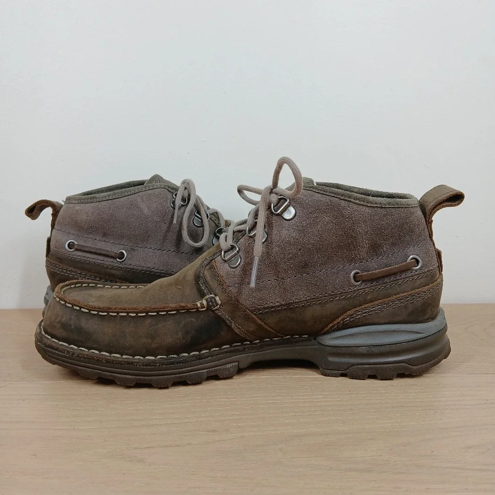 Merrell Performance Footwear Chukka Boots Mens US 9 Brown Leather Waterproof